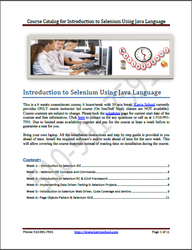 Kavin School Flyer/Pamplet PDF Version